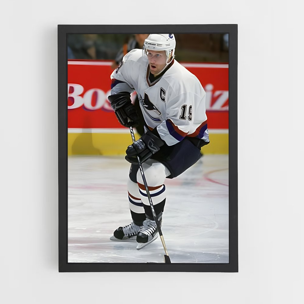 Poster La Glisse de Naslund – affiche Hockey sur glace (vue 2)